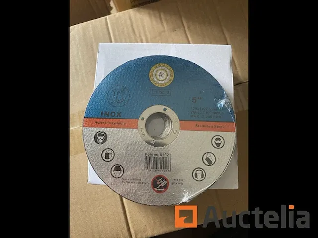 30 x slijpschijven inox 125mm 5" - afbeelding 1 van  4