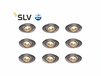 30 x slv easy install ultralage led inbouwspots - afbeelding 1 van  10