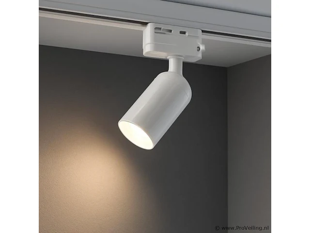 30 x spot op orientable rail gu10 – wit – eenfase – ø58x80x114 mm – ip20 - afbeelding 2 van  5