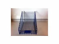 30 x voorraadmanden type 37 350 x 250 x250 mm, blauw, occasie - afbeelding 2 van  2