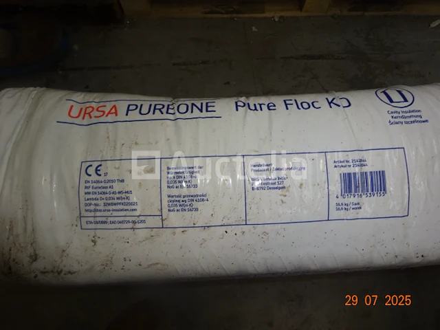30 zakjes ursa pureone pure floc kd - thermische, akoestische en brandwerende isolatie. waterafstotend - afbeelding 5 van  8