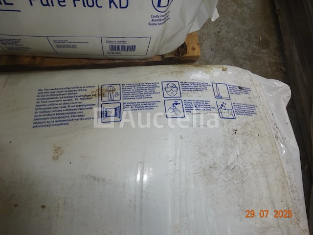 30 zakjes ursa pureone pure floc kd - thermische, akoestische en brandwerende isolatie. waterafstotend - afbeelding 7 van  8