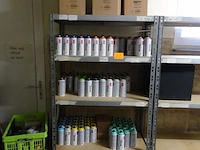 300x 400 ml spuitbus white synthetic gloss spray paint - afbeelding 1 van  9