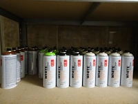 300x 400 ml spuitbus white synthetic gloss spray paint - afbeelding 6 van  9