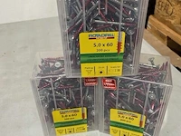 300x rotadrill houtschroef 5x60 torx - afbeelding 1 van  3