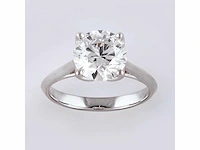 3.01cts lab grown diamond ring size-eu-54 - afbeelding 1 van  8