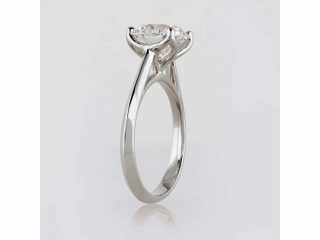 3.01cts lab grown diamond ring size-eu-54 - afbeelding 4 van  8