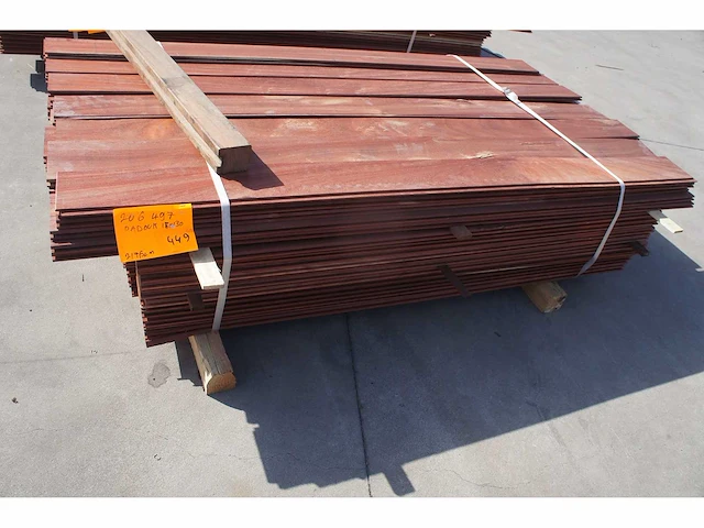 30,23 m² padouk planchetten - afbeelding 1 van  5