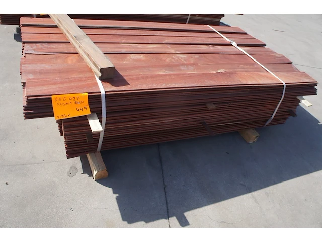 30,23 m² padouk planchetten - afbeelding 1 van  5