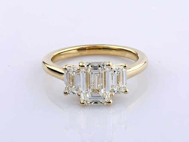 3.03cts lab grown diamond ring size-eu-54 - afbeelding 2 van  7