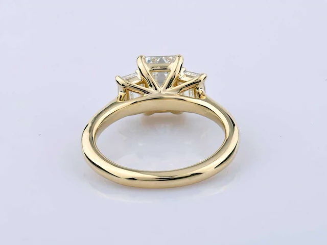 3.03cts lab grown diamond ring size-eu-54 - afbeelding 5 van  7