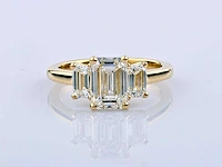 3.03cts lab grown diamond ring size-eu-54 - afbeelding 6 van  7