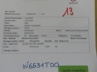 3075x wafer - 150 mm 100 test silicon wafers. vendor global wafers - afbeelding 1 van  4
