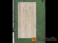 30m² buitentegels, houteffect 45x90 x20mm, nieuw verpakt - afbeelding 1 van  1