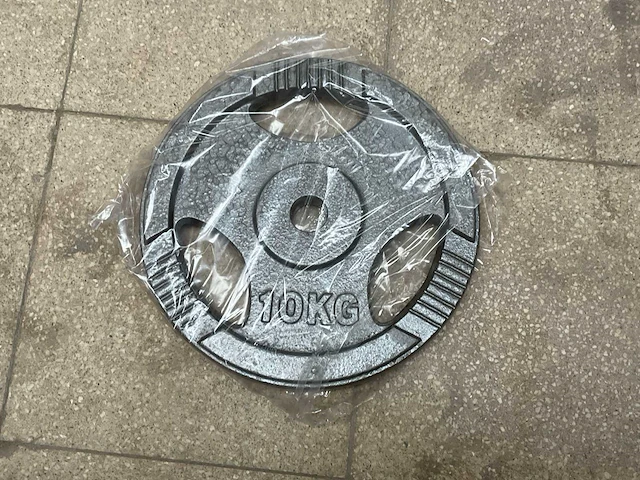 30mm halterschijf 10kg (12x) - afbeelding 1 van  1