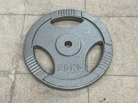 30mm halterschijf 20kg (20x) - afbeelding 1 van  1
