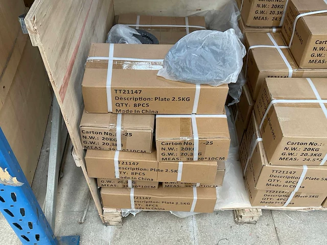 30mm halterschijf 2.5kg (124x) - afbeelding 2 van  2