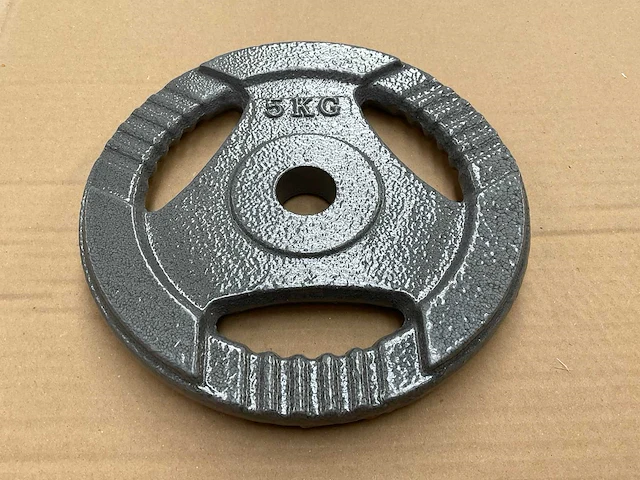 30mm halterschijf 5kg (140x) - afbeelding 1 van  2