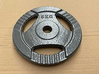 30mm halterschijf 5kg (176x) - afbeelding 1 van  2