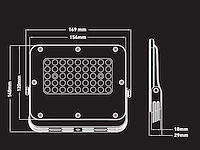 30w 5000k led breedstralers met lens waterdicht (20x) - afbeelding 4 van  6
