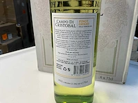 30x fles witte wijn campo di cristobal pinot grigio 2022 - afbeelding 3 van  6