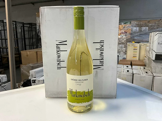 30x fles witte wijn markowitsch gruner veltliner 2020 - afbeelding 1 van  6