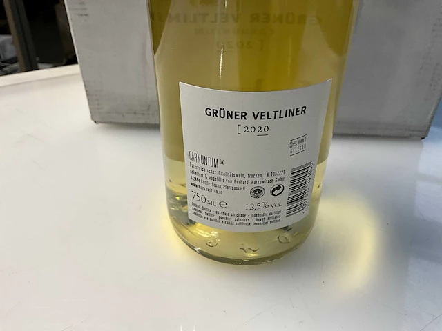 30x fles witte wijn markowitsch gruner veltliner 2020 - afbeelding 3 van  6