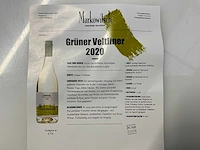 30x fles witte wijn markowitsch gruner veltliner 2020 - afbeelding 6 van  6