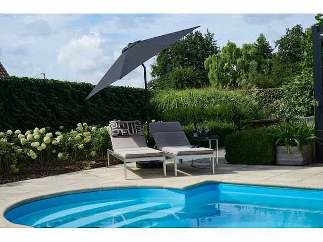 30x kantelbare parasol met zwengel - afbeelding 2 van  6