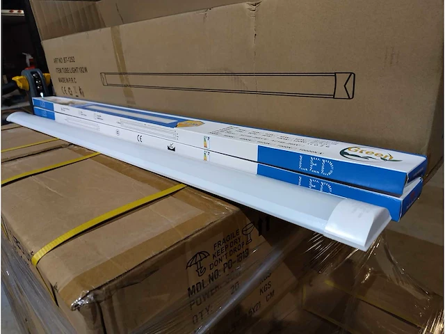 30x led batten 120cm 192 watt - 2024 - bt-1252 - afbeelding 8 van  15