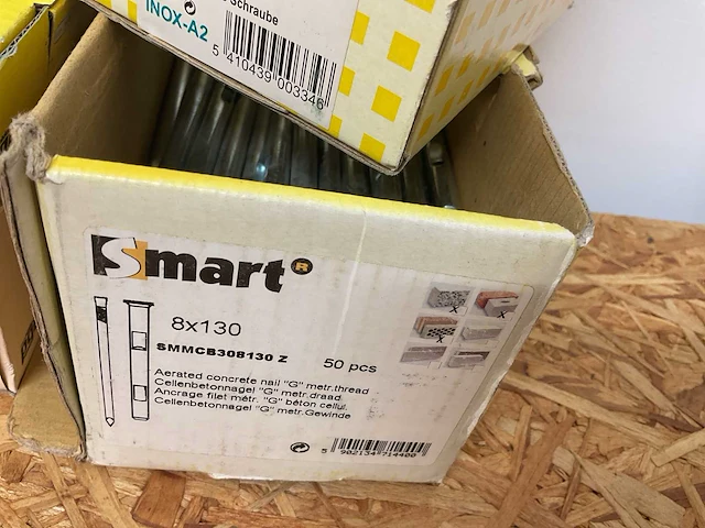 31 dozen hollewandpluggen; cellenbetonnagel; universele schroeven; pluggen - afbeelding 3 van  11