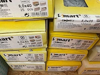 31 dozen hollewandpluggen; cellenbetonnagel; universele schroeven; pluggen - afbeelding 11 van  11