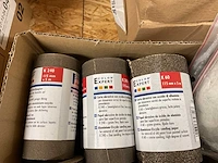 31 x schuurpapier; katoenen prop - afbeelding 2 van  7