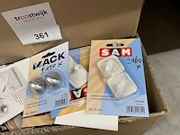 310 sets met 2 plak kapstokjes - afbeelding 2 van  3