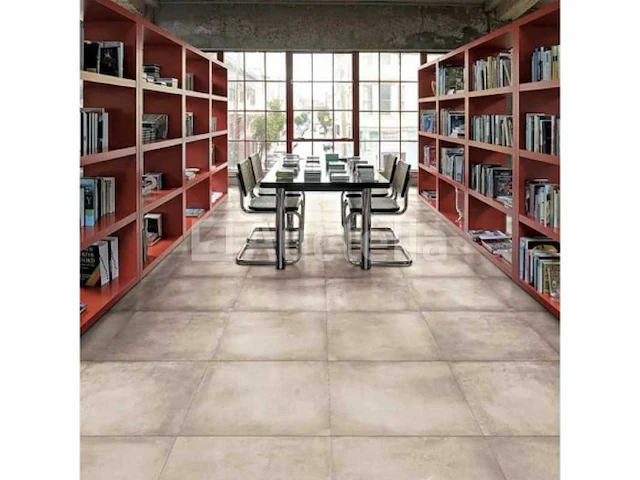 31m² empire cement 60x60 gerectificeerd, betoneffect, vloer en wand, nieuw verpakt - afbeelding 1 van  1
