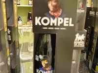 32 fl. cornet oaked smoked 33cl, 4 fl. kompel mijnschool + 2 glazen 75cl, 2 fl. kompel het eeuwfeest + 2 glazen 75cl, 3 fl. kompel lor noir + 2 glazen 75cl, 3 fl. kompel bovengronds + 2 glazen 75cl - afbeelding 14 van  19