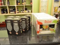 32 fl. cornet oaked smoked 33cl, 4 fl. kompel mijnschool + 2 glazen 75cl, 2 fl. kompel het eeuwfeest + 2 glazen 75cl, 3 fl. kompel lor noir + 2 glazen 75cl, 3 fl. kompel bovengronds + 2 glazen 75cl - afbeelding 17 van  19