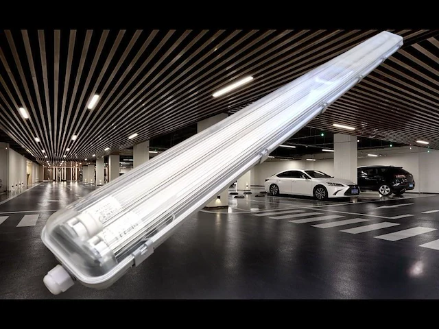 32 x 120cm dubbele led tl t8 armaturen waterdicht - afbeelding 1 van  10