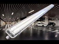 32 x 120cm dubbele led tl t8 armaturen waterdicht - afbeelding 1 van  10