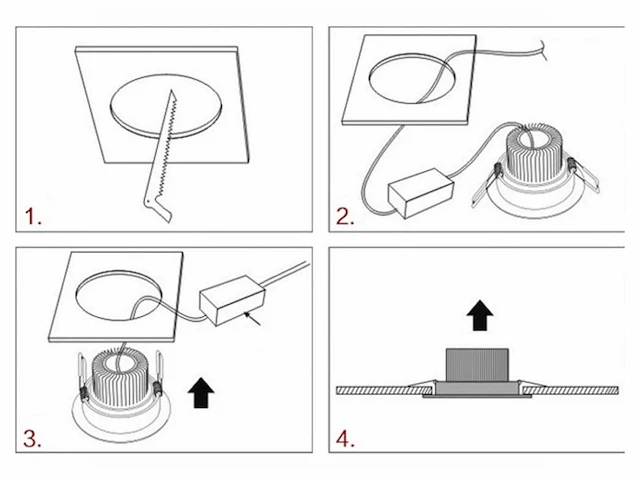 32 x gt solo downlight led spots - afbeelding 5 van  6