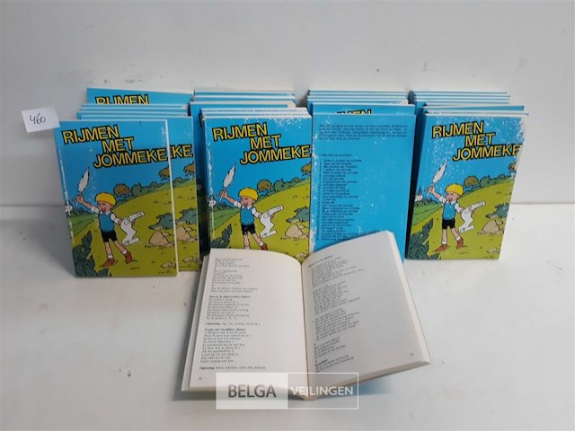 32 x rijmen met jommeke b-kwaliteit - afbeelding 1 van  3