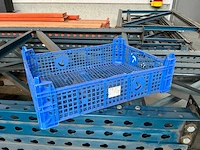 (320x) blauwe plastic kistjes - afbeelding 2 van  2