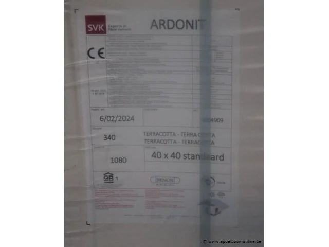 3240 leien ardonit gl 40x40 stand. tec340 (1080 st/pal) - afbeelding 2 van  5