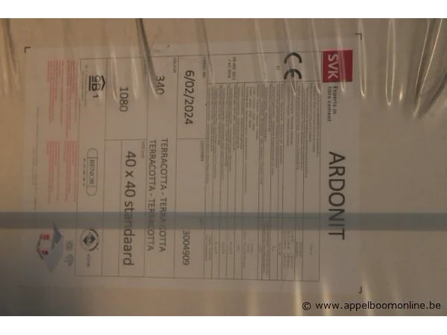 3240 leien ardonit gl 40x40 stand. tec340 (1080 st/pal) - afbeelding 2 van  5