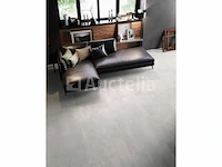 32,40m² oxidart zilver 90x90 gerectificeerd, metaal, vloer- en wandeffect - afbeelding 2 van  2