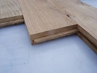32,76 m² massief eiken visgraatparket 21mm - afbeelding 6 van  10