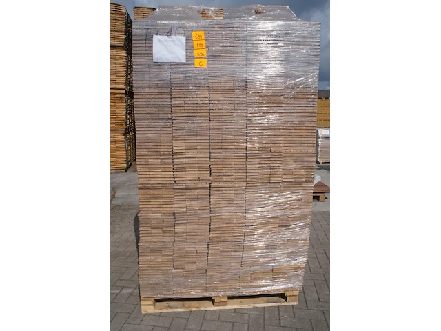 32,76 m² massief eiken visgraatparket 21mm - afbeelding 8 van  10