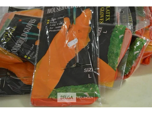 32x latex handschoenen - afbeelding 2 van  3