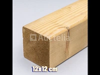32x paal 12x12x250cm - afbeelding 1 van  1