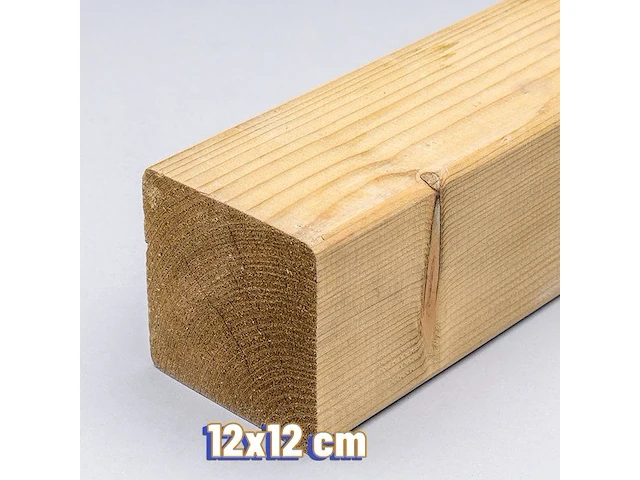 32x paal 12x12x270cm - afbeelding 1 van  1